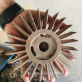 Stirring casting fan for heat treatment heating furnace